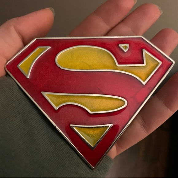 Vintage Superman Belt Buckle, TM and DC Comics Collectible (s12) - Picture 8 of 14